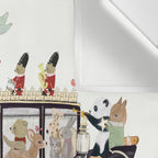 the rainbow carriage Wall Tapestry Gallery Image 3