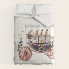 the rainbow carriage Comforter Gallery Image 6
