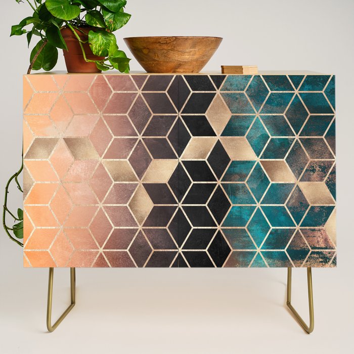 Ombre Dream Cubes Credenza Gallery Image 1