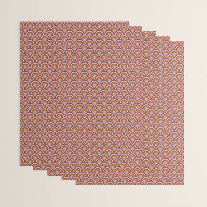 Retro Rainbow Arches Wrapping Paper Gallery Image 3