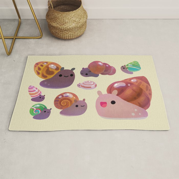 Land snail Rug Gallery Image 1