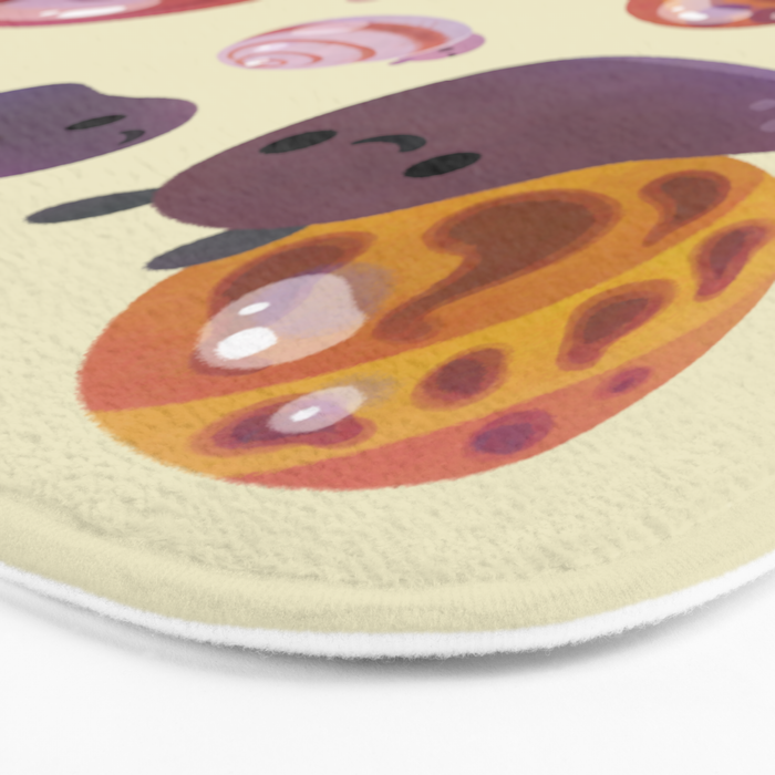 Land snail Bath Mat Gallery Image 3