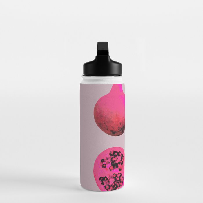 Pomegranates(Pink) Water Bottle Gallery Image 3