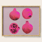Pomegranates(Pink) Serving Tray Gallery Image 1