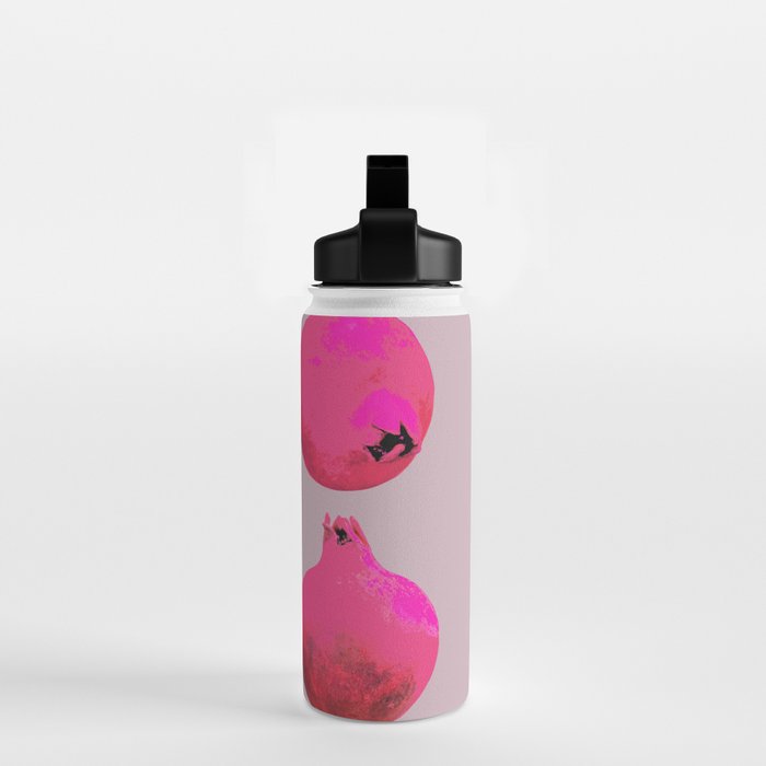 Pomegranates(Pink) Water Bottle Gallery Image 2