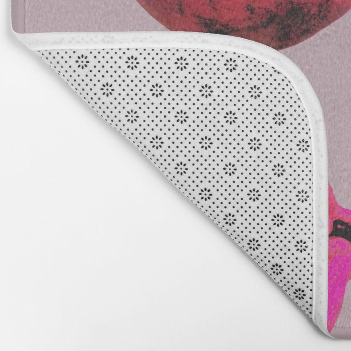Pomegranates(Pink) Bath Mat Gallery Image 2
