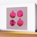 Pomegranates(Pink) Wall Mural Gallery Image 2