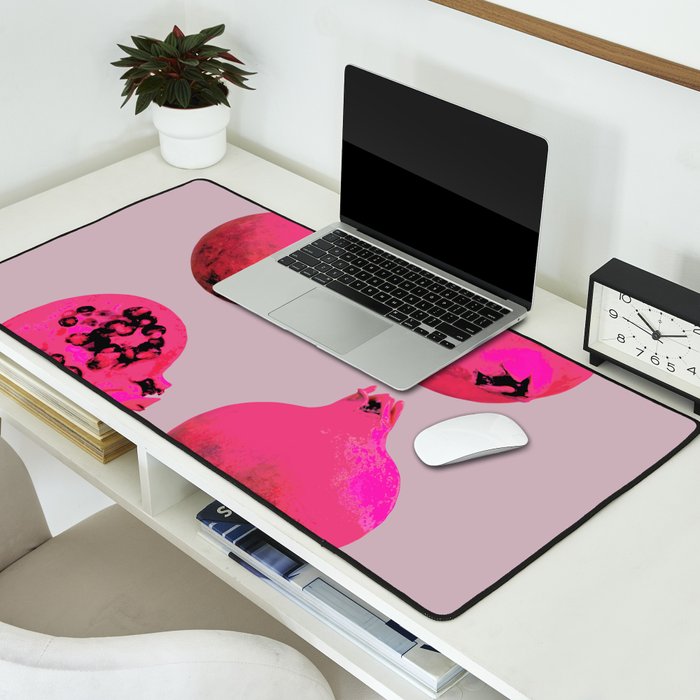 Pomegranates(Pink) Desk Mat Gallery Image 2