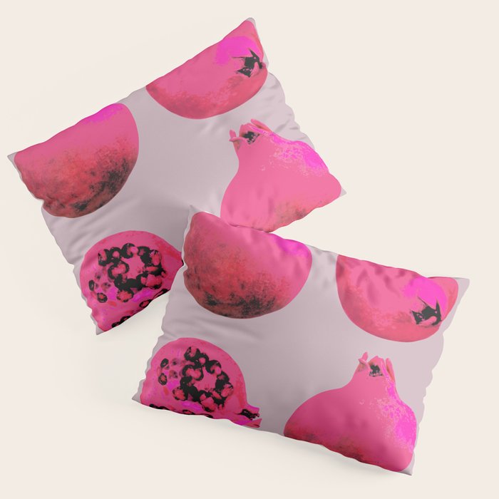 Pomegranates(Pink) Pillow Sham Gallery Image 1