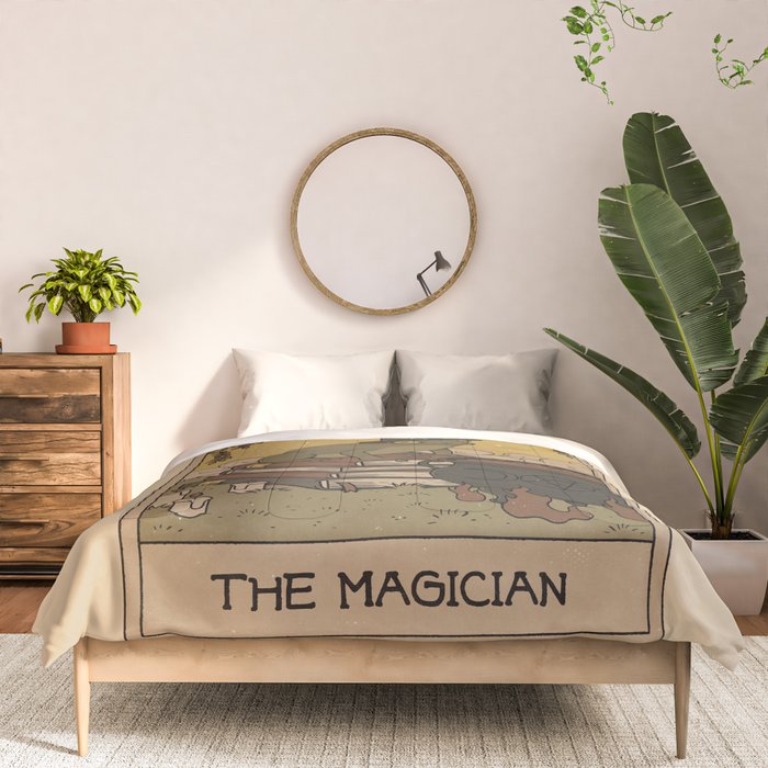 The Magician - Frog Tarot Comforter Gallery Image 3