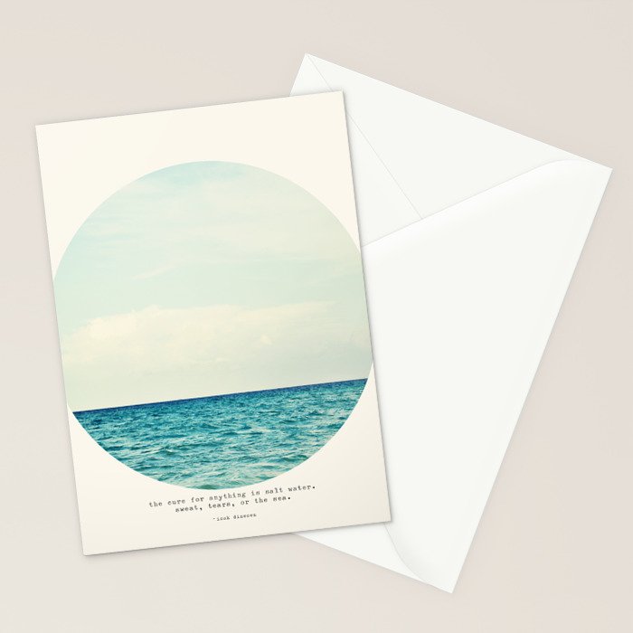 Salt Water Cure Stationery Card Gallery Image 2