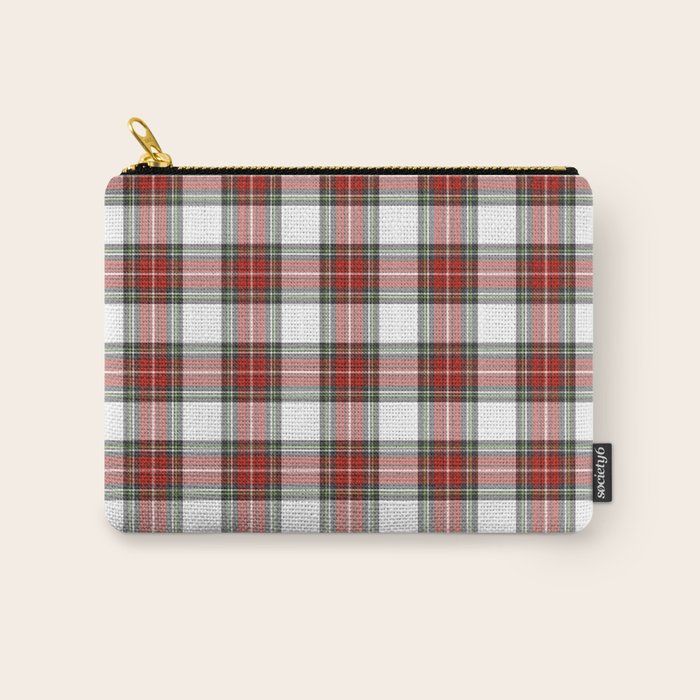 Christmas Tartan Plaid Carry All Pouch Gallery Image 1