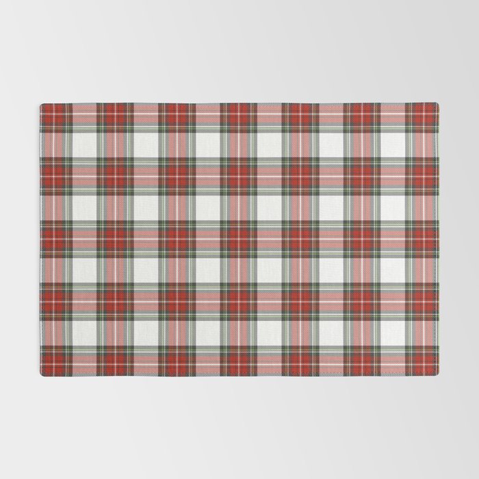 Christmas Tartan Plaid Rug Gallery Image 2