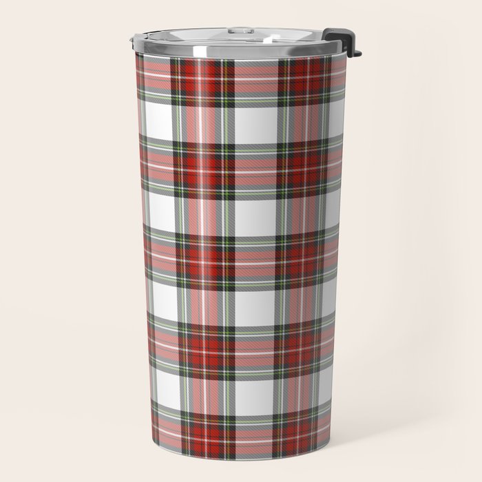 Christmas Tartan Plaid Travel Mug Gallery Image 2