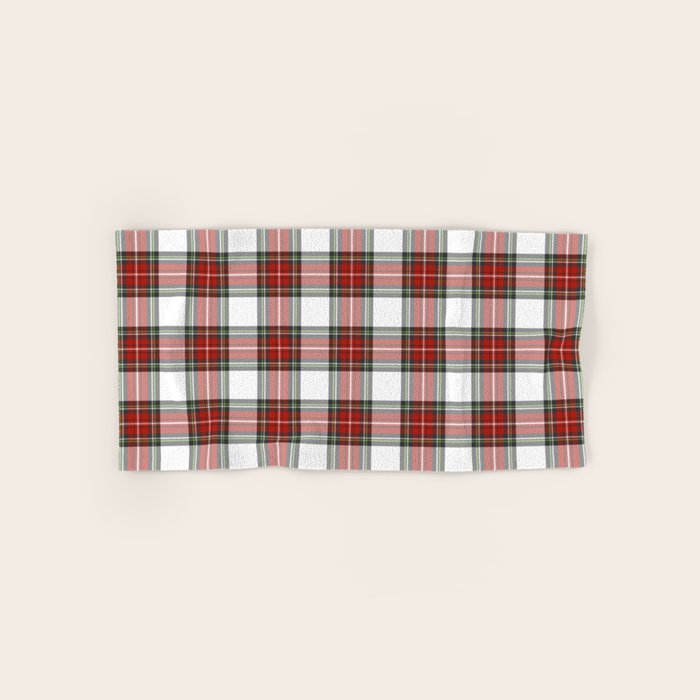 Christmas Tartan Plaid Hand & Bath Towel Gallery Image 1