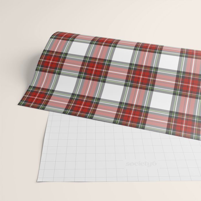 Christmas Tartan Plaid Wrapping Paper Gallery Image 2