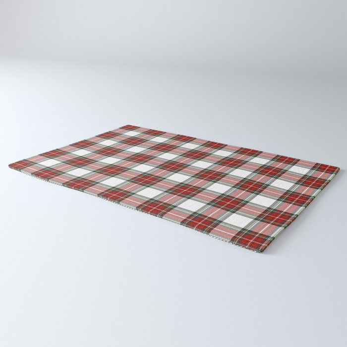 Christmas Tartan Plaid Rug Gallery Image 3