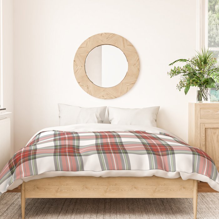 Christmas Tartan Plaid Duvet Cover Gallery Image 3