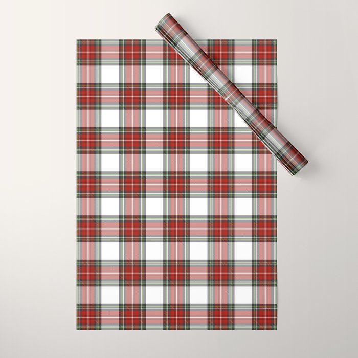Christmas Tartan Plaid Wrapping Paper