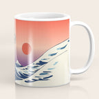The Great Wave of Pug Coffee Mug Gallery Image 1