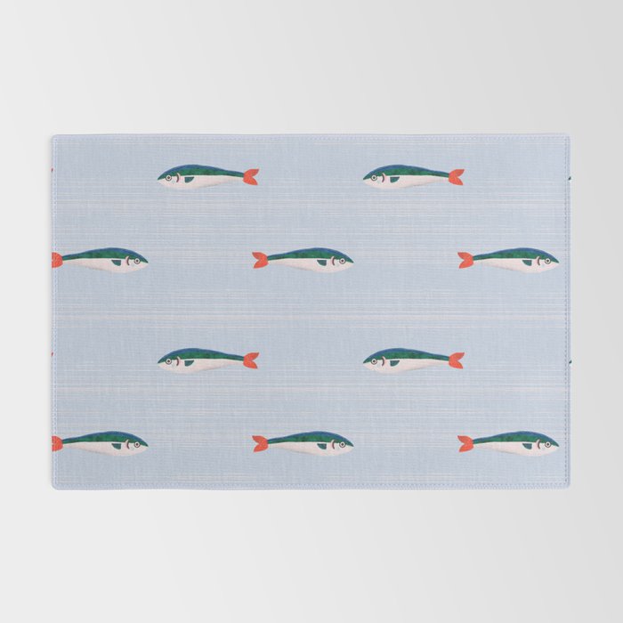 Sardines In The Sea Pattern Rug Gallery Image 2