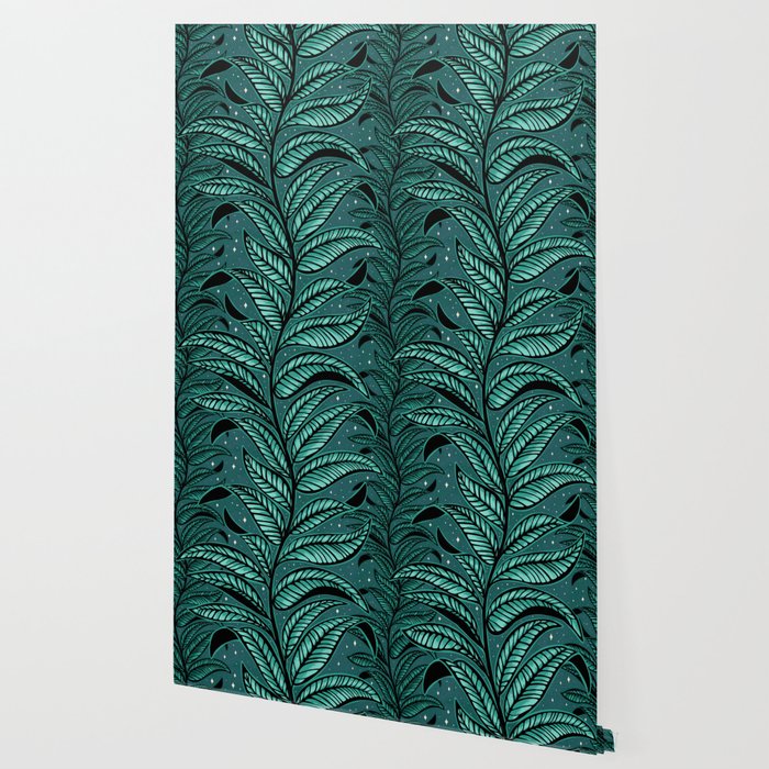 Magic Jungle Vine - green Wallpaper Gallery Image 2