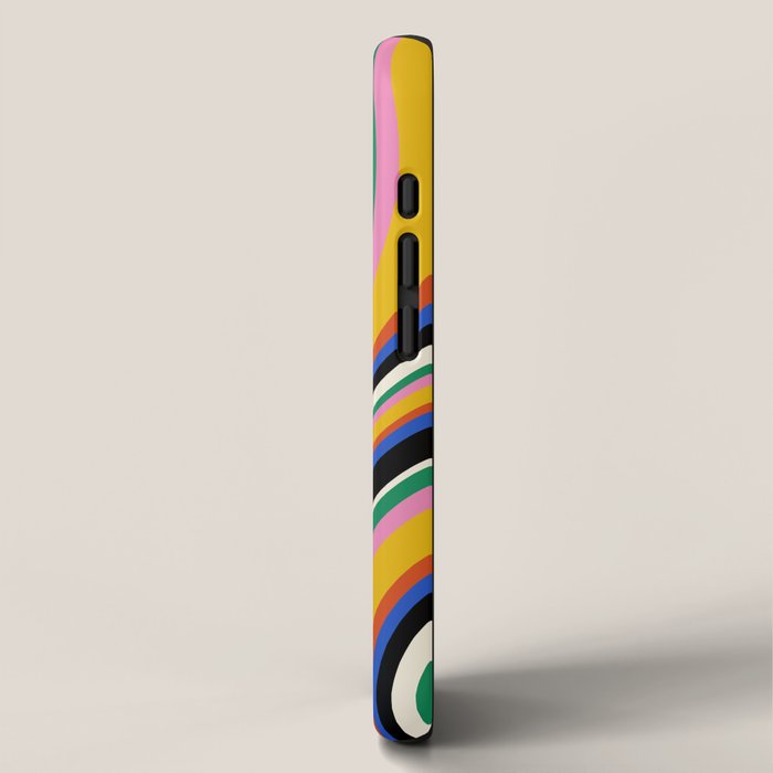 Wavy Stripes XIII - Bold Retro iPhone Case Gallery Image 2