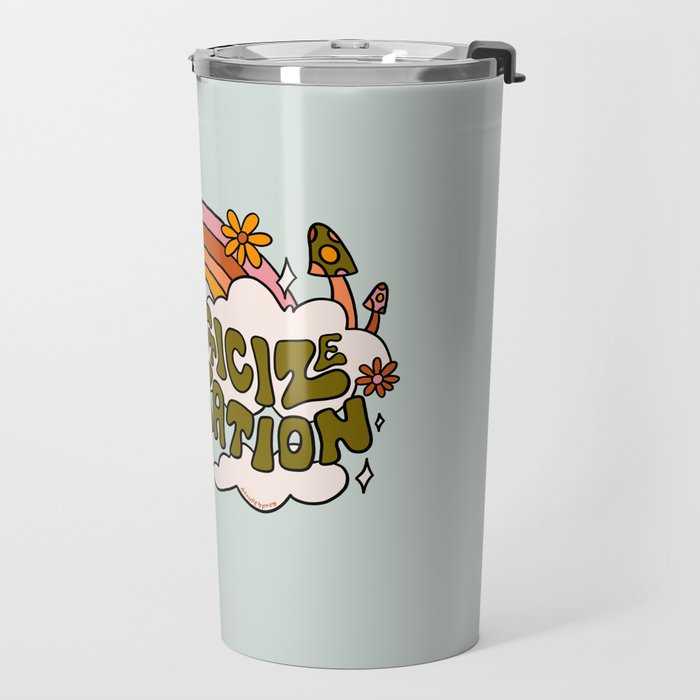 Romanticize Relaxation Travel Mug Gallery Image 2