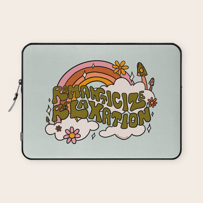 Romanticize Relaxation Laptop Sleeve Gallery Image 1