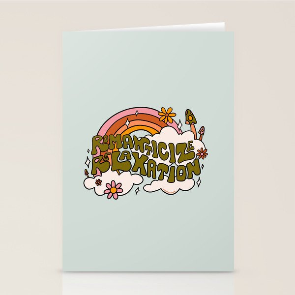 Romanticize Relaxation Stationery Card Gallery Image 2
