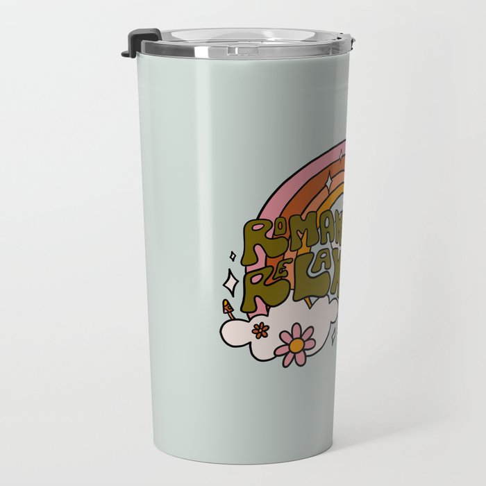 Romanticize Relaxation Travel Mug Gallery Image 3