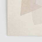 Modern Minimalism White Beige Modern Art Poster Gallery Image 3