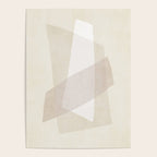 Modern Minimalism White Beige Modern Art Poster Gallery Image 4