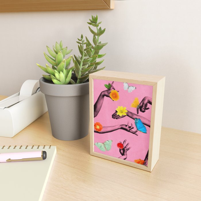 Jewels in Hyacinth Mini Art Print Gallery Image 2