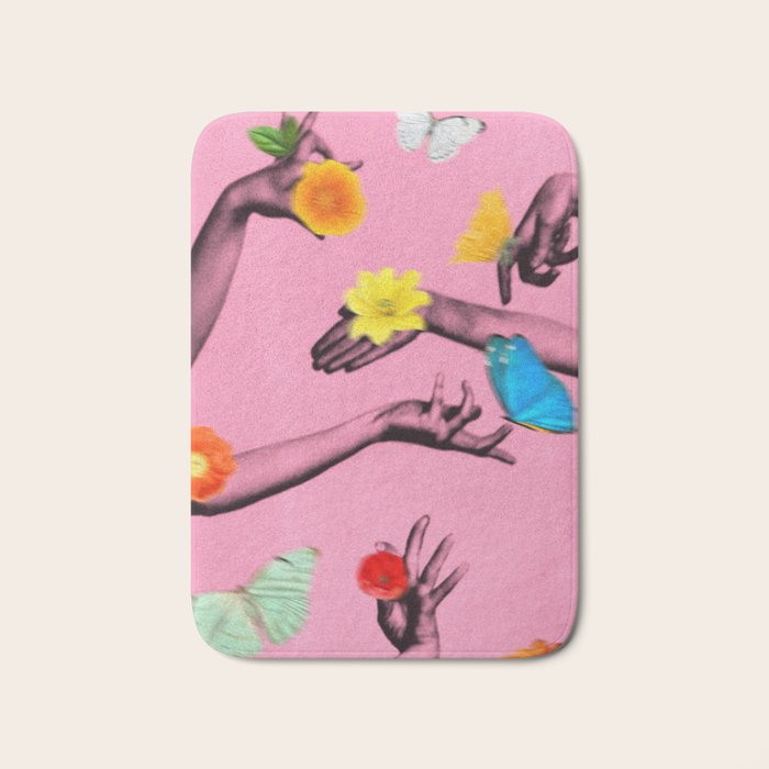 Jewels in Hyacinth Bath Mat Gallery Image 1