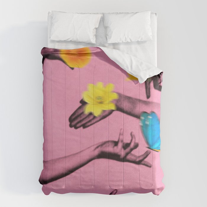Jewels in Hyacinth Comforter Gallery Image 1