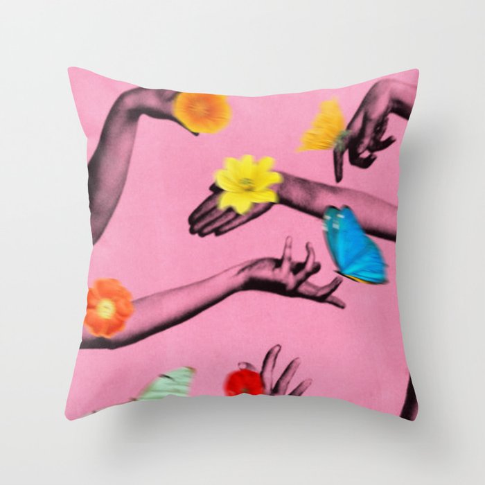 Jewels in Hyacinth Throw Pillow Gallery Image 6