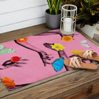 Jewels in Hyacinth Outdoor Rug Gallery Image 2