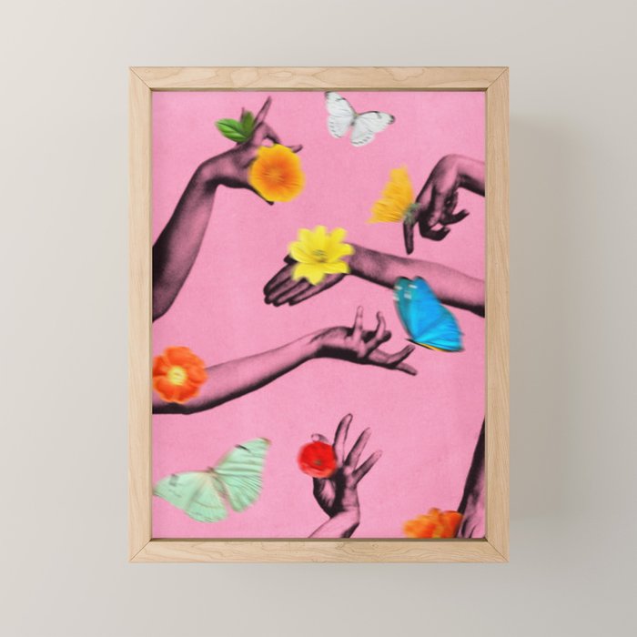 Jewels in Hyacinth Mini Art Print Gallery Image 1