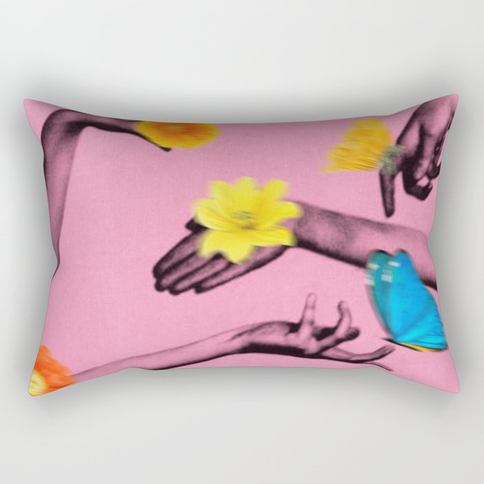 Jewels in Hyacinth Rectangular Pillow Gallery Image 1