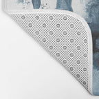 Indigo Depths No. 4 Bath Mat Gallery Image 2