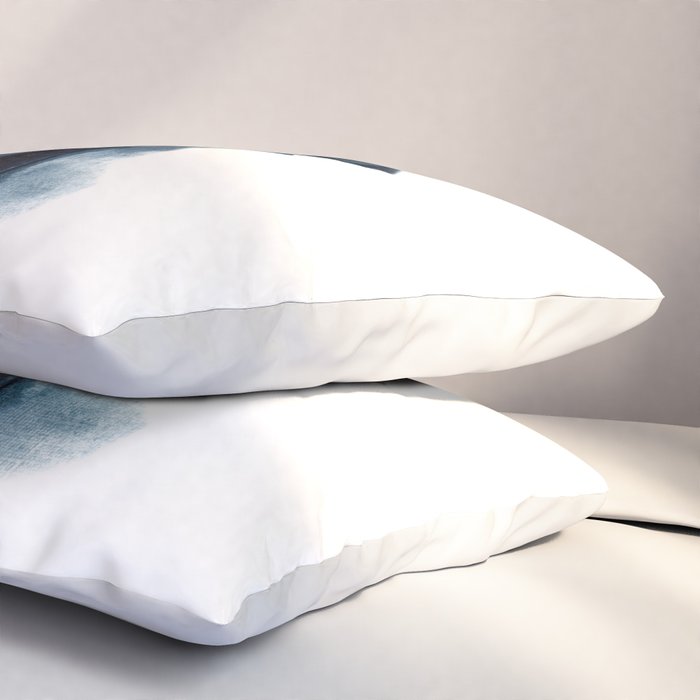 Indigo Depths No. 4 Pillow Sham Gallery Image 3