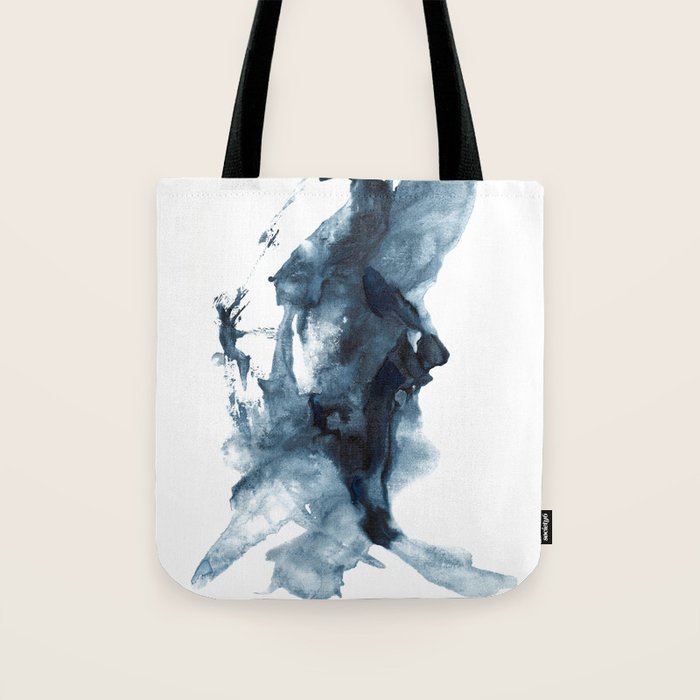 Indigo Depths No. 4 Tote Bag Gallery Image 1