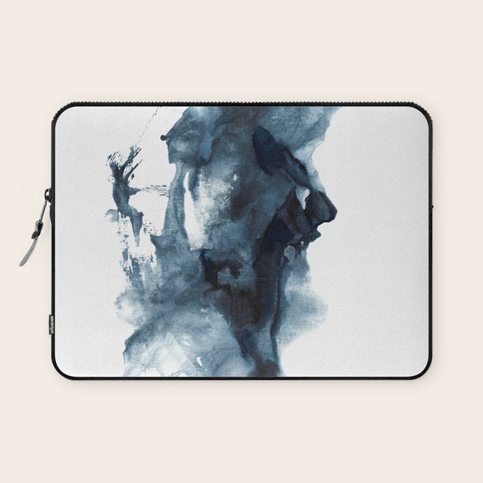 Indigo Depths No. 4 Laptop Sleeve Gallery Image 1