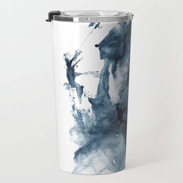 Indigo Depths No. 4 Travel Mug Gallery Image 3