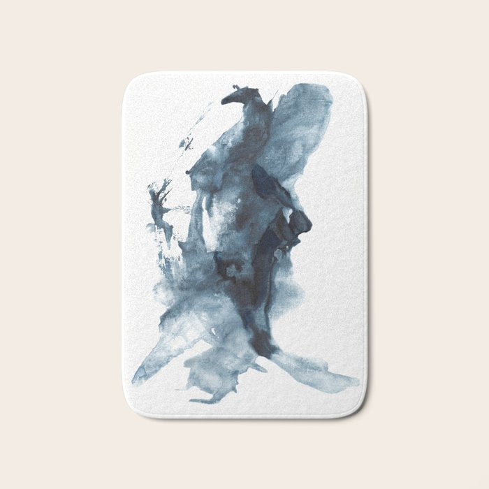 Indigo Depths No. 4 Bath Mat Gallery Image 1