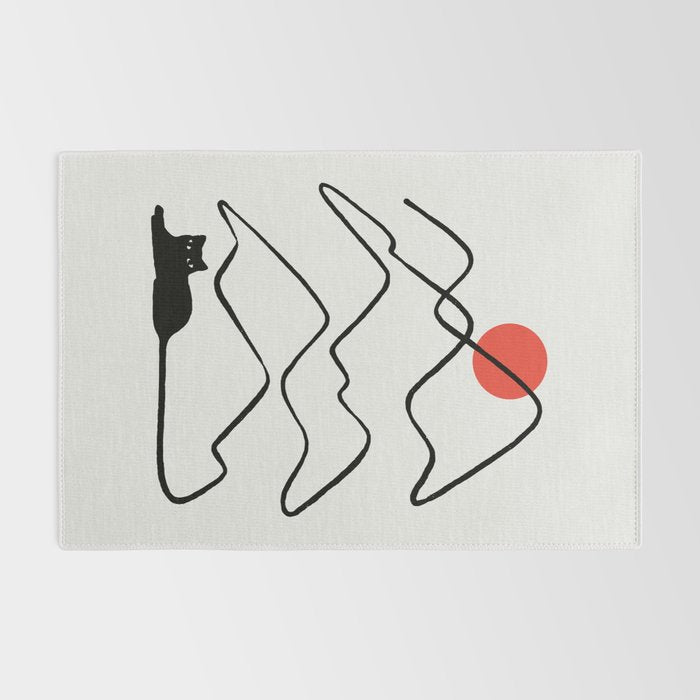 Cat Landscape 68 Rug Gallery Image 2