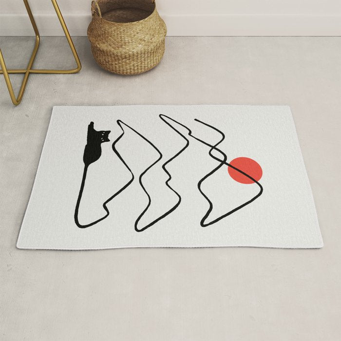 Cat Landscape 68 Rug Gallery Image 1