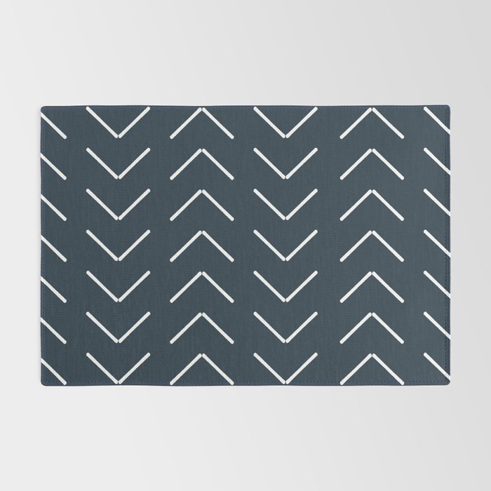 Mudcloth II (Annapolis Blue) Rug Gallery Image 2
