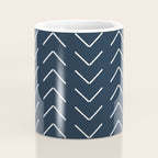 Mudcloth II (Annapolis Blue) Coffee Mug Gallery Image 4